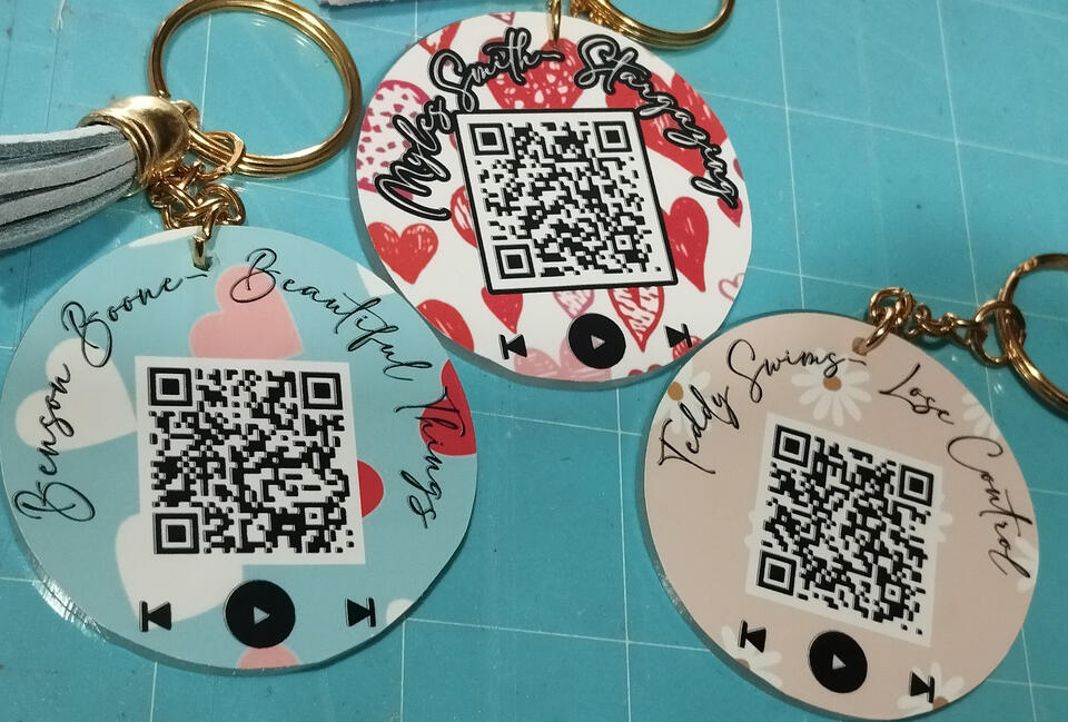 Musical Keyrings